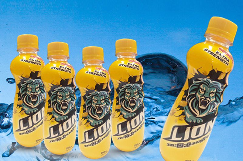 Решение по ориентировке бутылок для напитка Asia-Lion Extra Strength